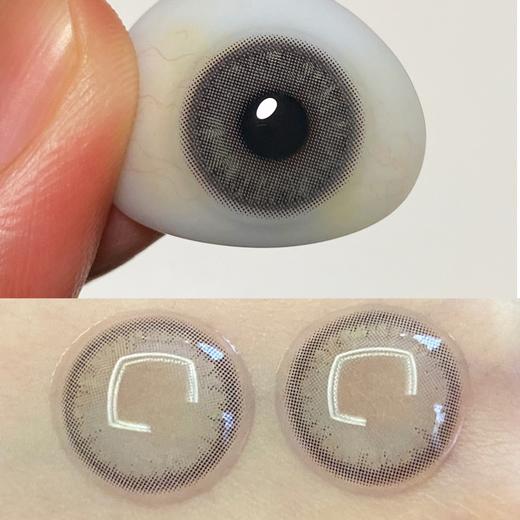 Leenscolor·年抛  欧美灰  14.0  超正点超通透的欧美烟灰！甜辣酷飒一并满足！一款不挑人的纯净欧美小混血！！韩产0-1000度<一副两片> 商品图1