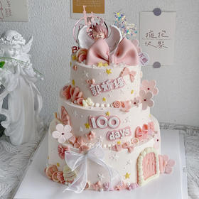 【多层安娜公主蛋糕】/生日蛋糕/儿童蛋糕