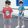 男童夏装童装套装2023中大儿童夏季短袖帅气8岁男孩韩版两件套潮 商品缩略图1