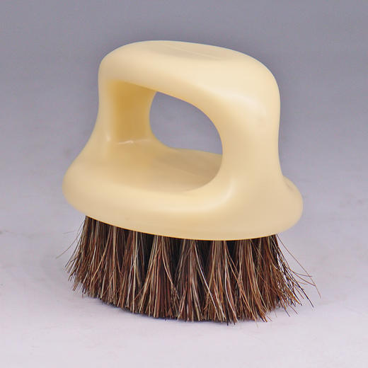 文玩核桃保养刷方便携带马鬃毛刷马尾菩提籽包浆刷软毛便携式棕色 商品图4