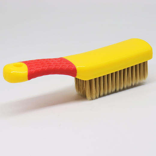 文玩工具纤维丝刷大小金刚菩提子橄榄核桃毛刷子保养清 黄柄软毛刷 商品图4