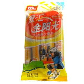 双汇无淀粉金阳光火腿肠400g