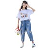 女童夏装网红牛仔裤套装2023新款儿童大童夏季时髦洋气女孩两件套 商品缩略图4