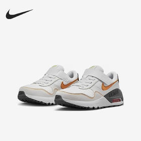 耐克-鞋袜类（夏）G3鞋大童AIR MAX SYSTM BG白橙黑