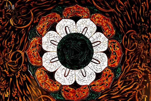 三希堂  流霞系列  敦煌大漆壶承 商品图1