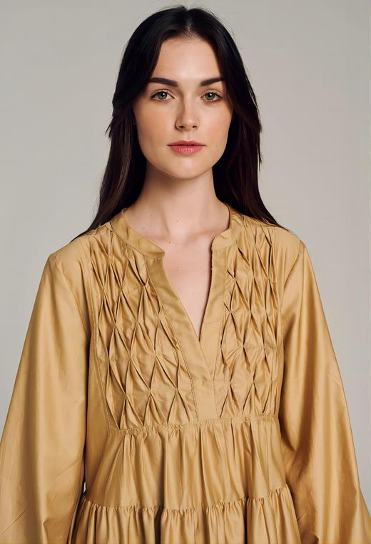 Devotion Twins - Leros Dress - Beige - 连身裙 - 米黄色 商品图3