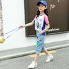女童夏装套装2023新款儿童女孩夏季洋气中大童跨境网红运动两件套 商品缩略图3