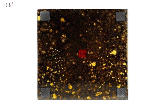 三希堂  流霞系列  心花怒放大漆壶承 商品图3