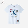 乔丹童衣儿童夏季运动休闲街头炫酷短袖薄圆领大logoT恤JD2312033 商品缩略图4