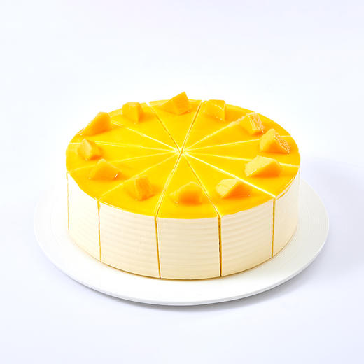 【香软甜蜜】甜心芒芒蛋糕，满满2层大块鲜芒片+松软戚风蛋糕胚。（厦门幸福西饼蛋糕） 商品图0