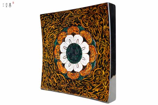 三希堂  流霞系列  敦煌大漆壶承 商品图4