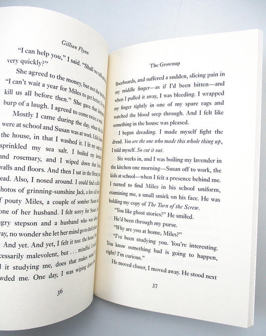 英文原版小说 The Grownup 搞鬼 吉莉安·弗琳 消失的爱人作者 英文版 进英语原版书籍 商品图1