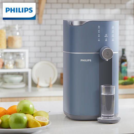 飞利浦（PHILIPS）加热净水器 水魔方PD50S 家用即热式净饮水机 台式免安装直饮水机净饮一体机ADD6811 商品图0