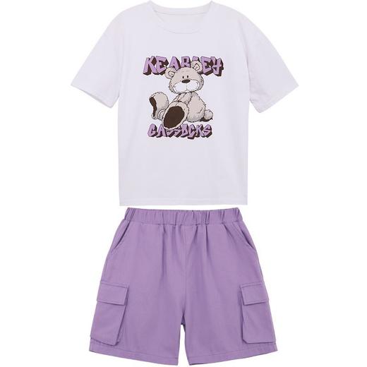 女童夏装套装2023年新款儿童装洋气网红运动夏季大童女装12岁女孩 商品图4