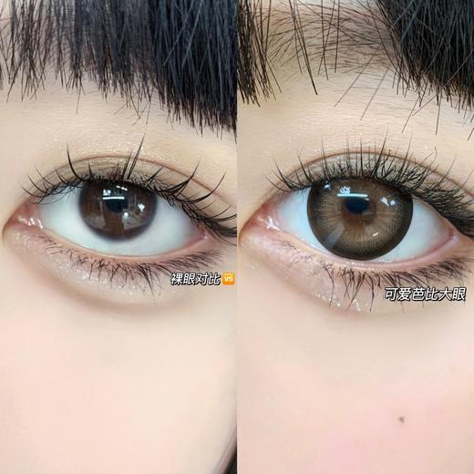 Doragina 加州甜心 年抛 两片 14.5mm 参考着色 14.0mm 基弧 8.6 含水 38% 韩国进口 商品图2