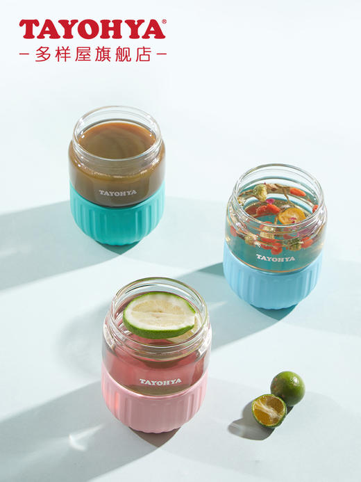 【6F】多样屋水杯女夏天便携大容量玻璃杯吸管茶杯随手水杯 商品图2