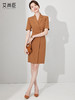 夏装女2023新款职业套装裙气质名媛高级感西装包臀西装连衣裙小个 商品缩略图1