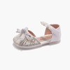 【夏季新款！公主水晶鞋】清新可爱的女童包头凉鞋，柔软的鞋底让她们行走舒适，耐磨的鞋面带来更长使用寿命，水晶饰品点缀鞋身更显华丽。防滑鞋底能牢固抓住地面，确保稳健行走 商品缩略图4