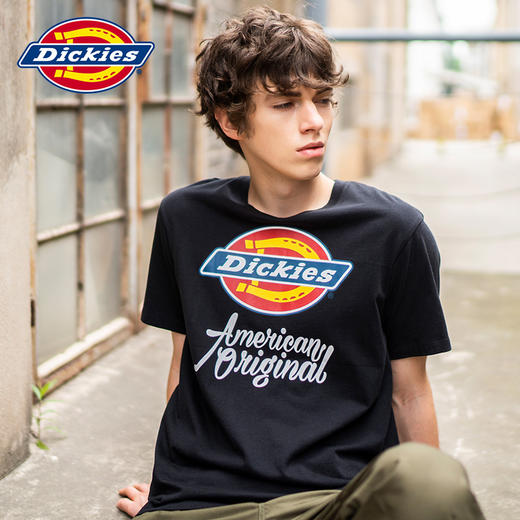 Dickies 时尚字母LOGO印花简约短袖T恤 男女同款 DK007087 商品图10