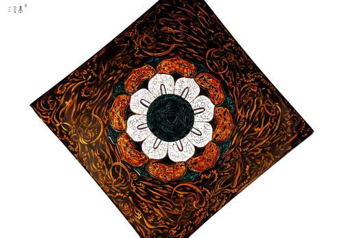 三希堂  流霞系列  敦煌大漆壶承 商品图2