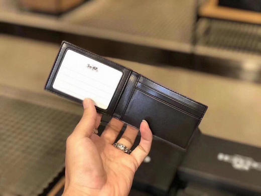 美国现货¥699直邮到手！COACH 新版男士皮夹钥匙扣卡包钱包礼盒 黑灰logo 商品图5