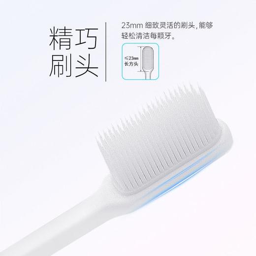 包邮 青蛙牙刷成人进口纳米刷丝护龈精巧超薄头刷头(颜色随机) 商品图2