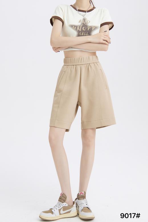 女休闲中裤9017 商品图2