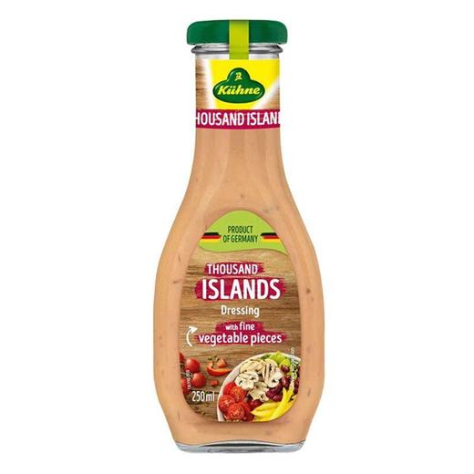 冠利千岛色拉调味酱250ml 商品图0