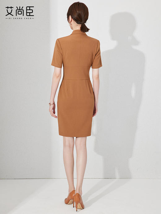 夏装女2023新款职业套装裙气质名媛高级感西装包臀西装连衣裙小个 商品图4