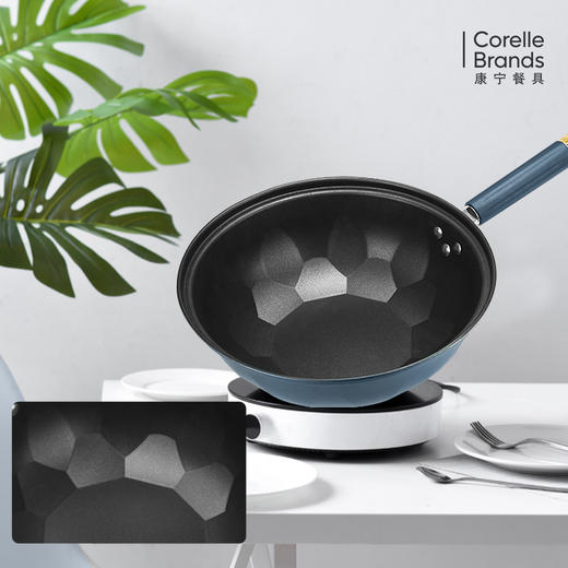 年后发货【【自营】康宁威尔蓝微压炒锅锅具套装 EKCO威尔蓝微压炒锅 商品图2