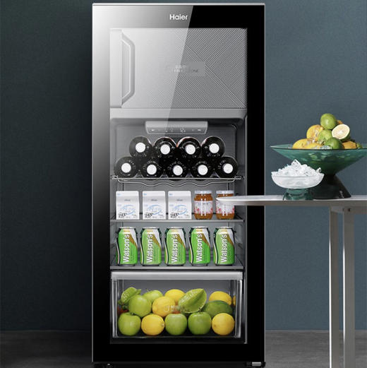 海尔（Haier）冰吧 LC-135LH69D1 钢琴黑 商品图0