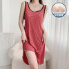 【夏季新款！居家吊带睡裙】吊带睡裙夏季新款，甜美舒适居家服，针织罗纹，带胸垫，性感休闲，简约舒适，纯色美背家居服。ry 商品缩略图8