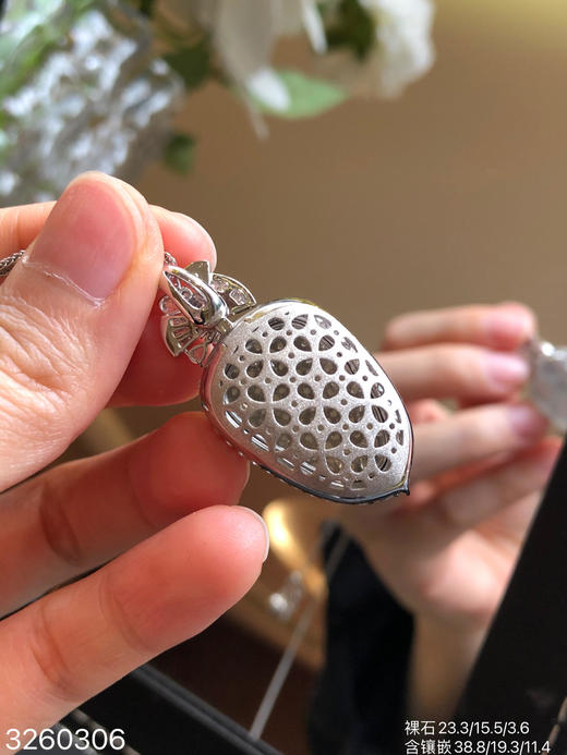 玻璃叶子吊坠 55999【3260306】 商品图8