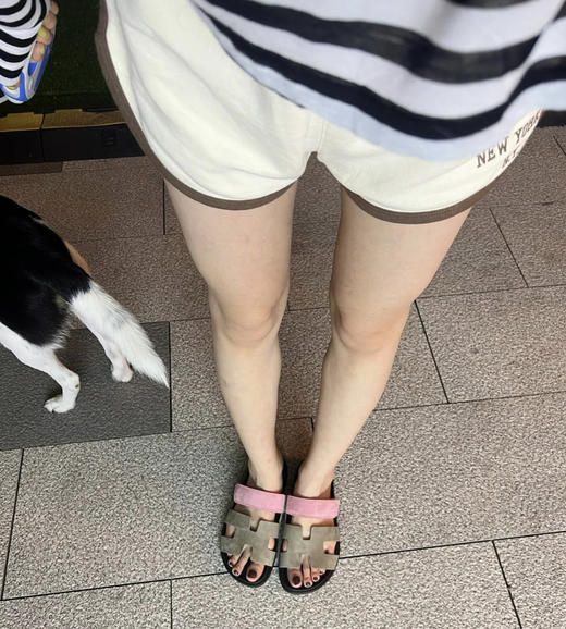 328-2 25新色 免带版 二舅新款 chypre可调节魔术贴 沙滩拖鞋 跟脚能暴走 商品图10