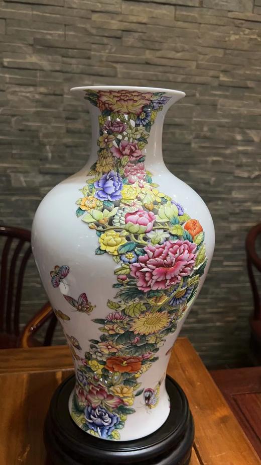 一路繁华雕刻瓶 商品图0