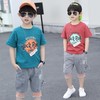 男童夏装童装套装2023中大儿童夏季短袖帅气8岁男孩韩版两件套潮 商品缩略图2