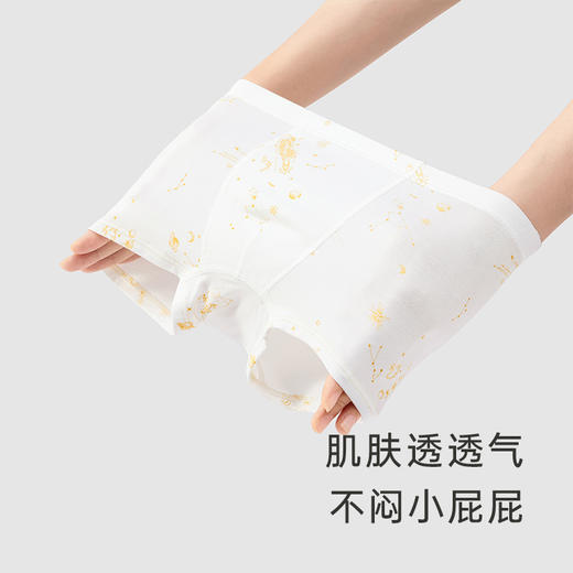 【商场同款】英氏儿童内裤四角短裤男女宝宝不夹PP莫代尔打底内裤 商品图1