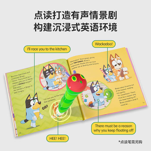 # 小彼恩童书 Bluey super story set 布鲁伊超级英文故事绘本 10册盒装  点读版 商品图2