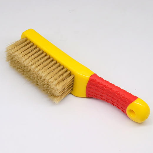 文玩工具纤维丝刷大小金刚菩提子橄榄核桃毛刷子保养清 黄柄软毛刷 商品图1