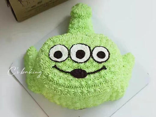 立体三眼仔 忌廉蛋糕 商品图0