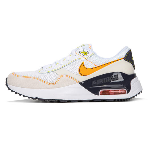 耐克-鞋袜类（夏）G3鞋大童AIR MAX SYSTM BG白橙黑 商品图5