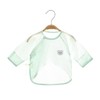 新生儿衣服夏季薄款上衣初生儿纯棉无骨爬服男女宝宝长袖半背衣 商品缩略图0