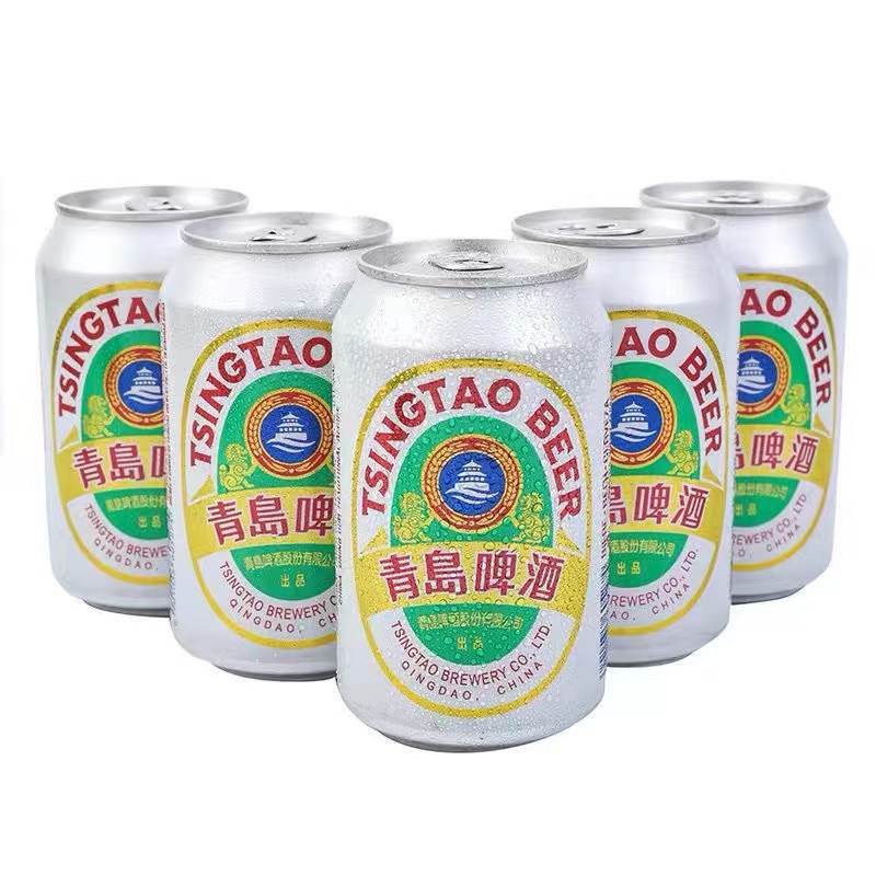 青岛啤酒大白罐出口香港 330*24罐