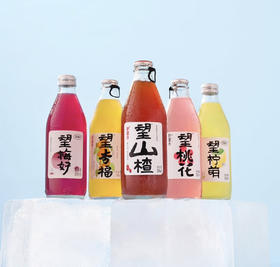 【清凉节】好望水望山楂全家福组合玻璃瓶300ml*6瓶