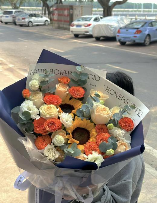 中高考向日葵混搭花束 商品图0