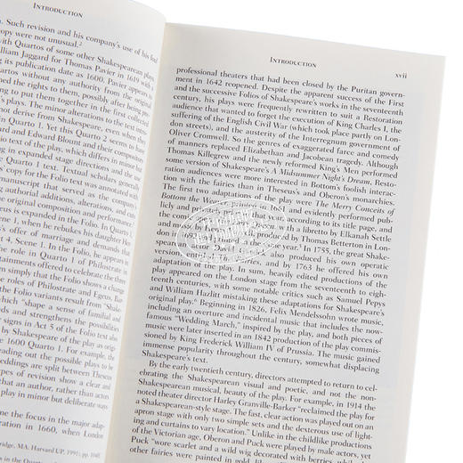 【中商原版】A Midsummer Night’s Dream 英文原版 仲夏夜之梦  William Shakespeare 商品图3