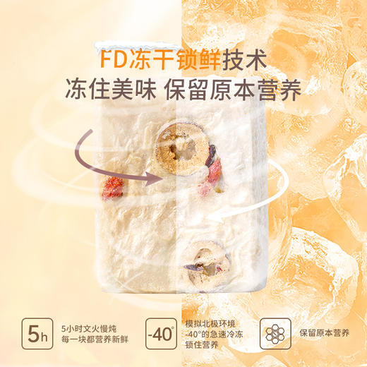 猫千岁冻干菠萝蜜银耳羹红枣枸杞冲泡即食速食代餐饮品15g*6 商品图3