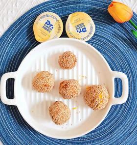 南瓜奶酪球｜小圆奶酪怎么吃？