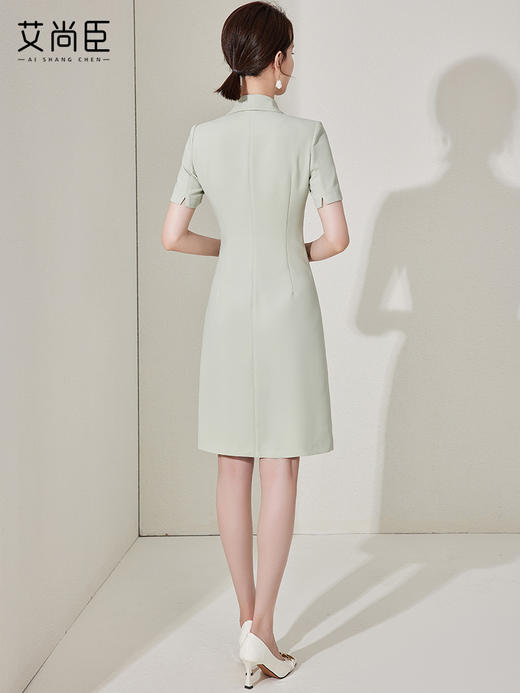 职业装连衣裙女夏季正装韩版气质女神范高端西装裙工作服显瘦裙子 商品图4