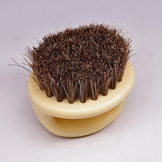 文玩核桃保养刷方便携带马鬃毛刷马尾菩提籽包浆刷软毛便携式棕色 商品图7
